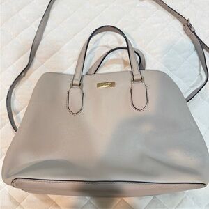 Kate Spade Cream Satchel Bag